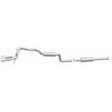 MagnaFlow 13 Ford Focus 2.0L Turbocharged ST Dual Center Rear Exit Stainless Cat Back Perf Exhaust - 15155
