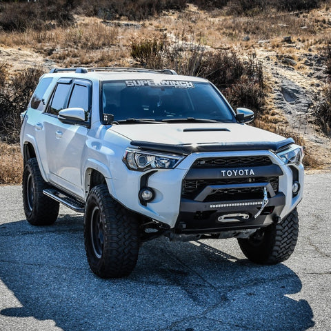 Westin 14-20 Toyota 4Runner Pro-Series Bumper Angular Bull Bar - Textured Black - 58-411155AB