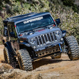 Westin 18-20 Jeep Wrangler JL 2dr LED Hood Scoops - Textured Black - 62-41115