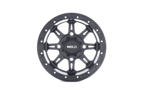 Weld UTV RF Series Cheyenne U510 15x8 Cheyenne Beadlock 4x136 4BS Satin BLK - U510B8042400