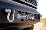 DV8 Offroad 2021+ Ford Bronco Bumper- Accommodates 20in Dual Row Light Bar & (4) 3in Pod Light Mount - FBBR-03