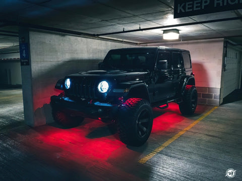 Oracle Bluetooth + RF Underbody Rock Light Kit - 4 PCS - ColorSHIFT - 5818-333