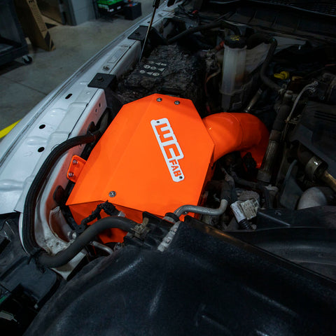 Wehrli 13-18 Cummins 6.7L Intake Kit 4in - WCFab Red - WCF100881-RED