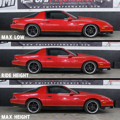 UMI Performance 82-92 GM F-Body Front and Rear Weight Jack Kit Street - 206575-1-R