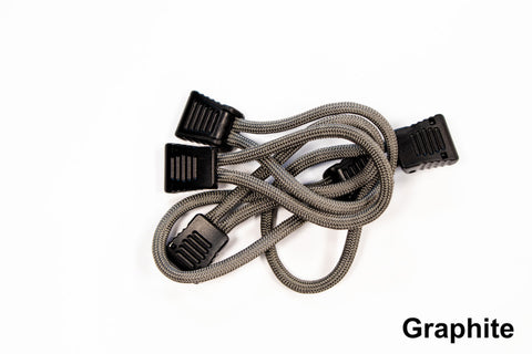 Fishbone Offroad Paracord Zipper Pulls 5 Pcs Graphite - FB51279-G