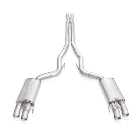 Stainless Works 2015+ Ford Shelby GT350 Redline Performance Connect X-Pipe Catback Exhaust w/Valves - GT350CBXPCR
