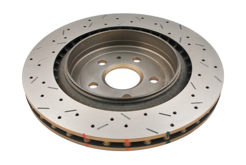 DBA 2010+ Camaro V8 SS Rear Drilled & Slotted 4000 Series Rotor - 42605XS