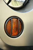 Rugged Ridge 07-18 Jeep Wrangler JK Textured Black Turn Signal Euro Guards - 11231.21