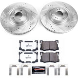 Power Stop 15-16 Hyundai Genesis Front Z26 Street Warrior Brake Kit - K7371-26