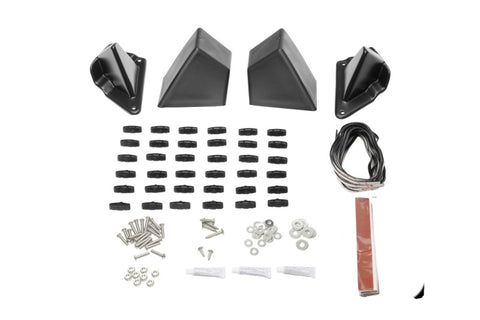 Rugged Ridge 20-22 Jeep Gladiator Max Terrain Fender Flares F/R Pair - Tex. Blk - 11640.52