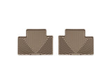 WeatherTech 05-13 Toyota Tacoma Crew Cab Rear Rubber Mats - Tan - W136TN