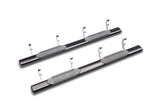 Lund 2019 Chevy Silverado 1500 Crew Cab 6in. Oval Straight Steel Nerf Bars - Black - 26610567