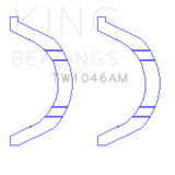 King BMW N14B16C Thrust Washer Set - TW1046AM