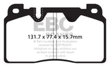 EBC 12-18 Audi Q5 BR 2.0T Extra Duty Front Brake Pads - ED92168