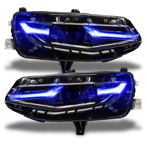 Oracle 19-21 Chevy Camaro LS/LT RGB+A Headlight DRL Kit - ColorSHIFT w/ BC1 Controller - 1418-335