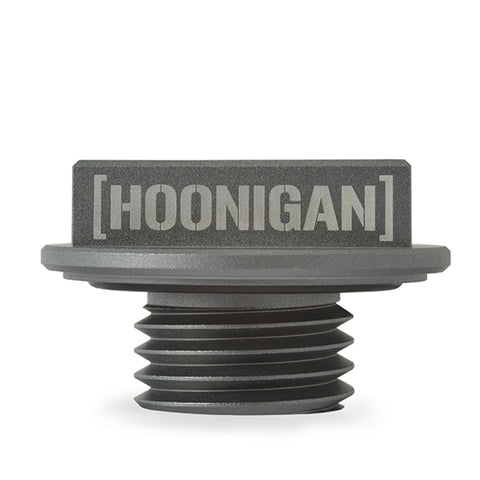 Mishimoto 87-01 Ford Mustang Hoonigan Oil Filler Cap - Silver - MMOFC-MUS1-HOONSL