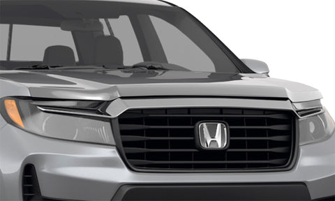 AVS 21-22 Honda Ridgeline / 2022 Honda Passport Aeroskin Low Profile Hood Shield - Chrome - 622202