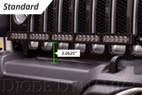 Diode Dynamics 18-21 Jeep JL Wrangler/Gladiator SS30 Bumper Bracket Kit - White Driving Dual - DD6083