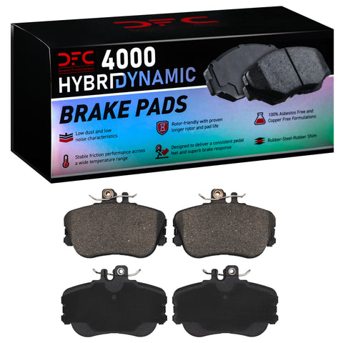 DFC 94-98 Mercedes-Benz C280 Front 4000 Hybridynamic Brake Pads - 4000-0645-00