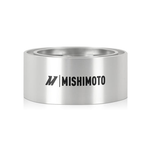 Mishimoto Oil Filter Spacer 32mm 3/4 - 16 Thread - Silver - MMOC-SPC32-34SL