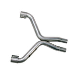 BBK 11-14 Mustang 3.7 V6 High Flow X Pipe With Catalytic Converters - 2-1/2 - 1814