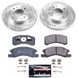 Power Stop 14-15 Mitsubishi Mirage Front Z23 Evolution Sport Brake Kit - K7217