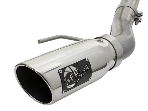 aFe MACHForce XP Exhaust Cat-Back SS-409 2017 Ford F-150 Raptor V6-3.5L (tt) w/ Polished Tips - 49-43045-P