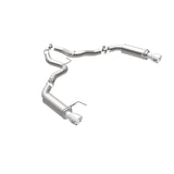 MagnaFlow Axle Back, SS, 3in, Competition, Dual Split Polished 4.5in Tip 2015 Ford Mustang GT V8 5.0 - 19103