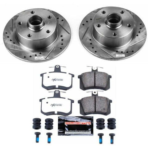 Power Stop 96-97 Audi A4 Rear Z26 Street Warrior Brake Kit - K588-26