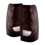 xTune Chevy Silverado 1500-2500-3500 03-06 OEM Style Tail Lights Red Smoked ALT-JH-CS03-OE-RSM - 9026355