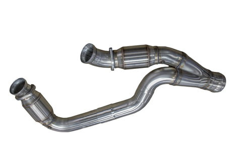 Kooks 2019+ GM 1500 Series Truck 6.2L 3in x OEM Outlet Catted SS Y Pipe Kooks HDR Req - 28633200