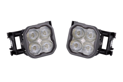 Diode Dynamics SS3 Type X LED Fog Light Kit - White SAE Fog Pro - DD6549
