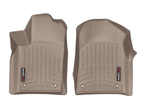 WeatherTech 2015+ Jeep Grand Cherokee Front FloorLiner - Tan - 458751
