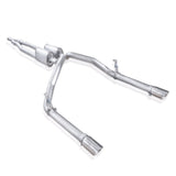 Stainless Works Chevy Silverado/GMC Sierra 2007-16 5.3L/6.2L Exhaust Y-Pipe Under Bumper Exit - CT14CBUBY