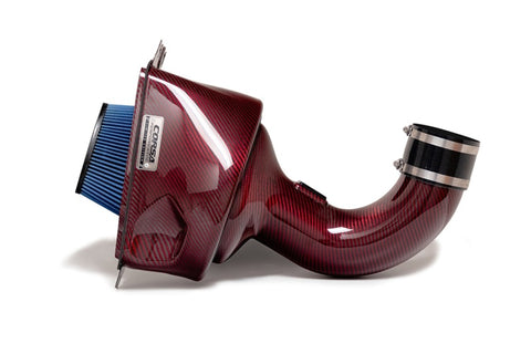 Corsa 14-19 Chevrolet Corvette C7 6.2L V8 Red Carbon Fiber Air Intake (Does Not Fit Z06/ZR1) - 44001-R