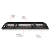 ANZO 15-20 Ford F-250 - F-550 LED Third Brake Light - Black Housing/Clear Lens - 531111