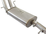 aFe MACH Force-Xp 3in CB SS Dual Exhaust w/Polished Tips 09-16 GM Silverado/Sierra 4.3L/4.8L/5.3L - 49-44071-P