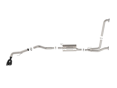 aFe 2022+ Nissan Frontier V6 Vulcan Series SS Cat-back Exhaust w/ Black Tips - 49-36140-B