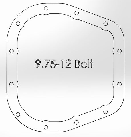 aFe Power Rear Differential Cover (Machined) 12 Bolt 9.75in 11-13 Ford F-150 EcoBoost V6 3.5L (TT) - 46-70152