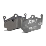 EBC Racing 12-16 Porsche Boxster (Cast Iron Disc Only) RP-1 Race Rear Brake Pads - DP81920RP1