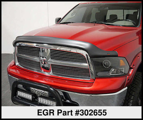 EGR 09-13 Dodge Ram Pickup Superguard Hood Shield - Matte (302655) - 302655