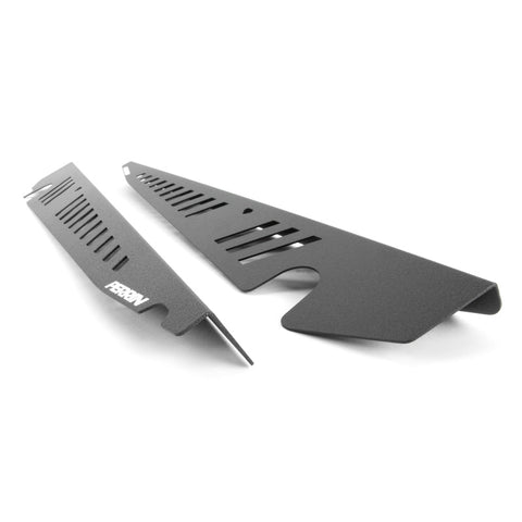 PERRIN 2015+ Subaru WRX/STI Fender Shroud Set - Black - PSP-ENG-550BK