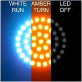 Letric Lighting CVO Standard Switchback White/Amber - LLC-BJSWA