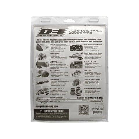 DEI Dyno Strap Heat Guard 5in w x 3ft - Aluminized - 10466