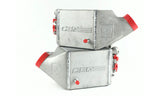 CSF 12-16 BMW M5 (F10) / 12-18 BMW M6 (F06/F12/F13) Twin Charge-Air-Cooler Set - Raw Finish - 8109R