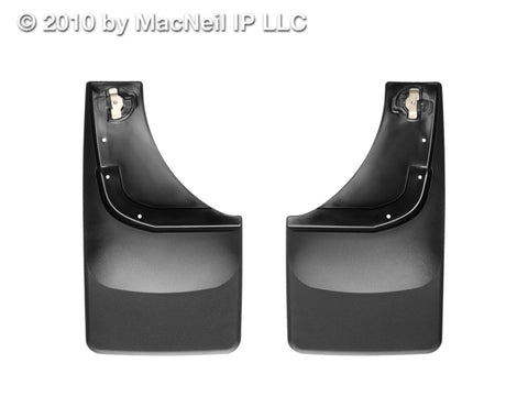 WeatherTech 04-07 Ford F150 Reg/Sup/CrewCab No Drill Mudflaps - Black - 120002