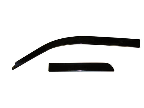 AVS 04-14 Ford F-150 Supercab Ventvisor Low Profile Deflectors 4pc - Smoke - 894009
