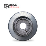 Diamond Eye MFLR 5inID SGL IN/SGL OUT 7inDIA X 24in BODY 30in LENGTH PERF SLOTTED ENDS 409 SS - 560031