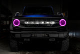Oracle 2021 Ford Bronco Base Headlight LED Halo Kit - ColorSHIFT - w/ 2.0 Controller - 1470-333