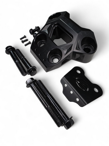 Elektric Offroad 2024+ Can Am Maverick R Radius Rod Plate Anodized Black - RVMSM0017-B